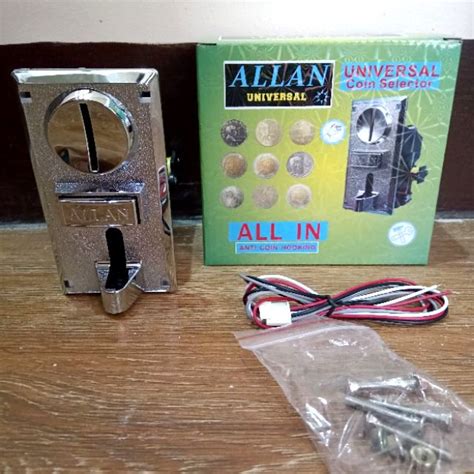 ALLAN UNIVERSAL COINSLOT 1238A OLD AND NEW COINS .